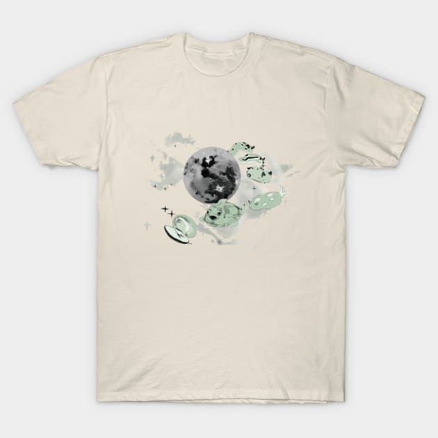 Sea Moon T-Shirt by Anna Dietzel